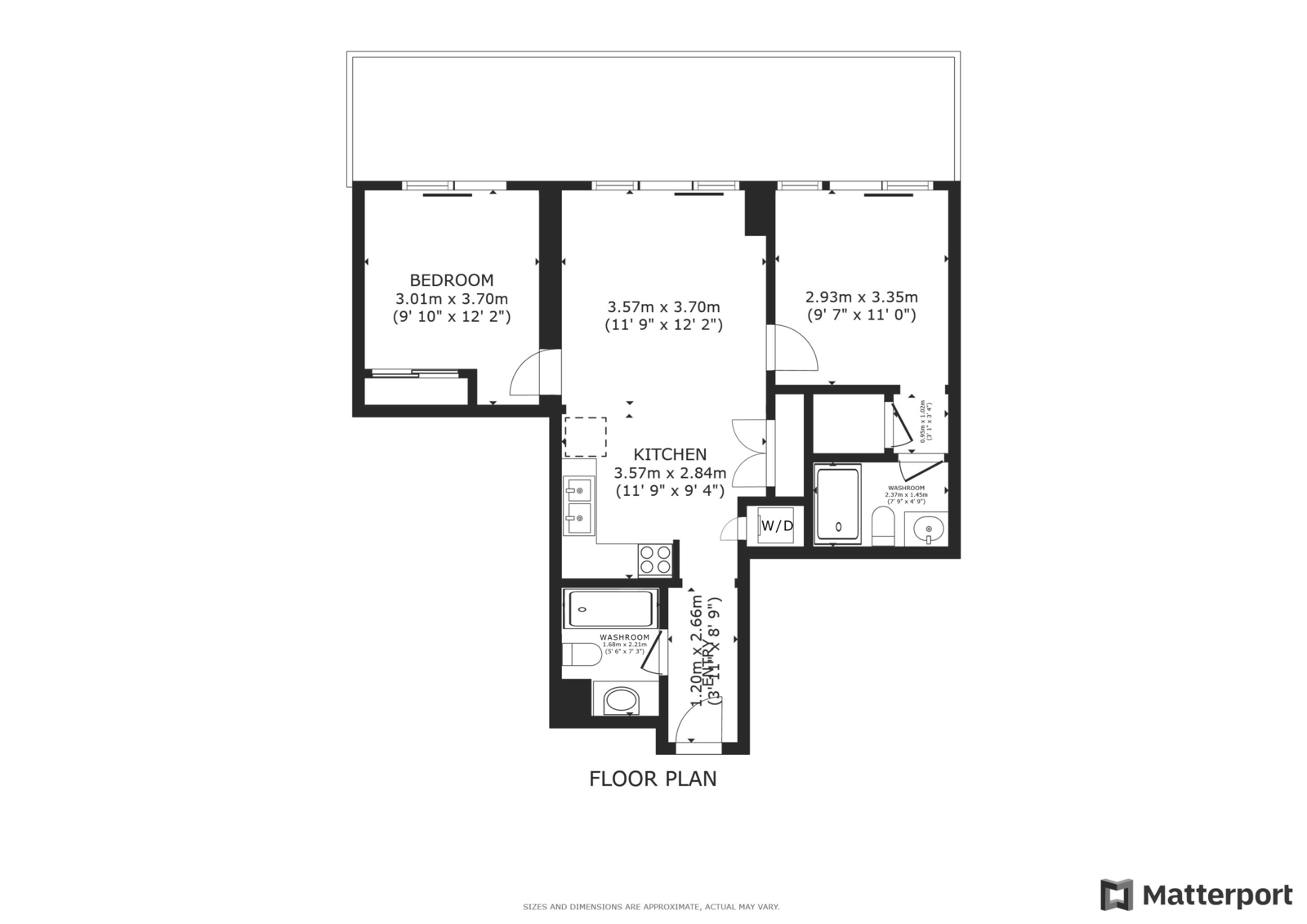 1B_KRE NAU _2604_ Floor Plan 2604 – 16 Brookers Lane